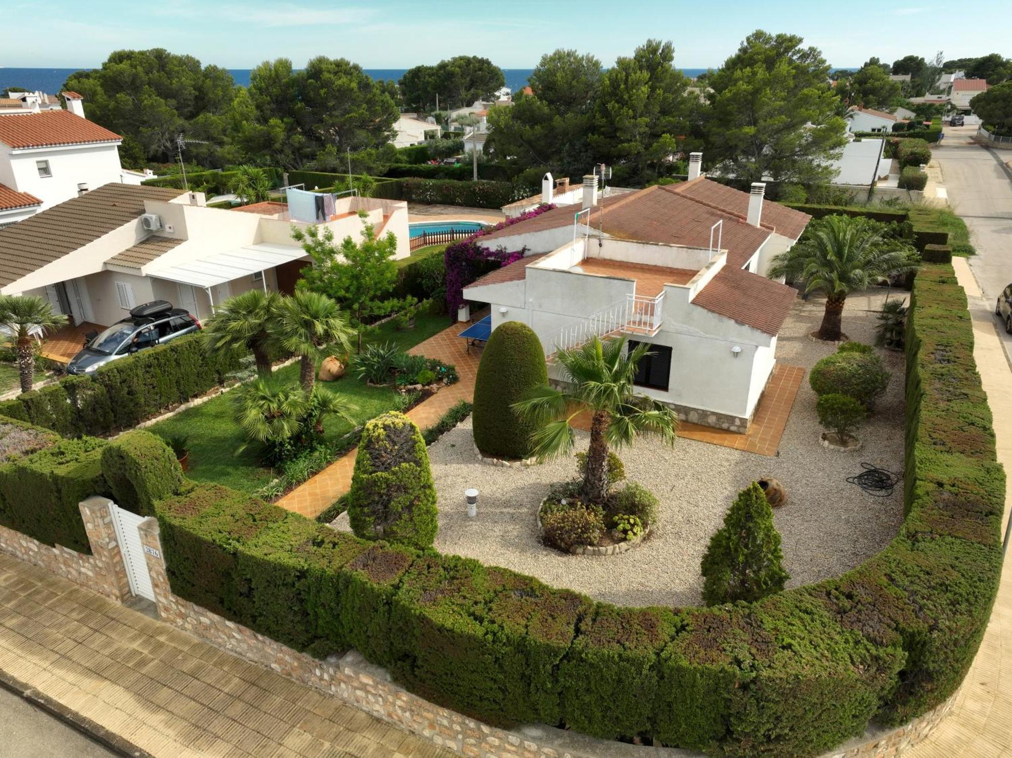 Exclusiva Villa Con Piscina Calafat Eksteriør bilde