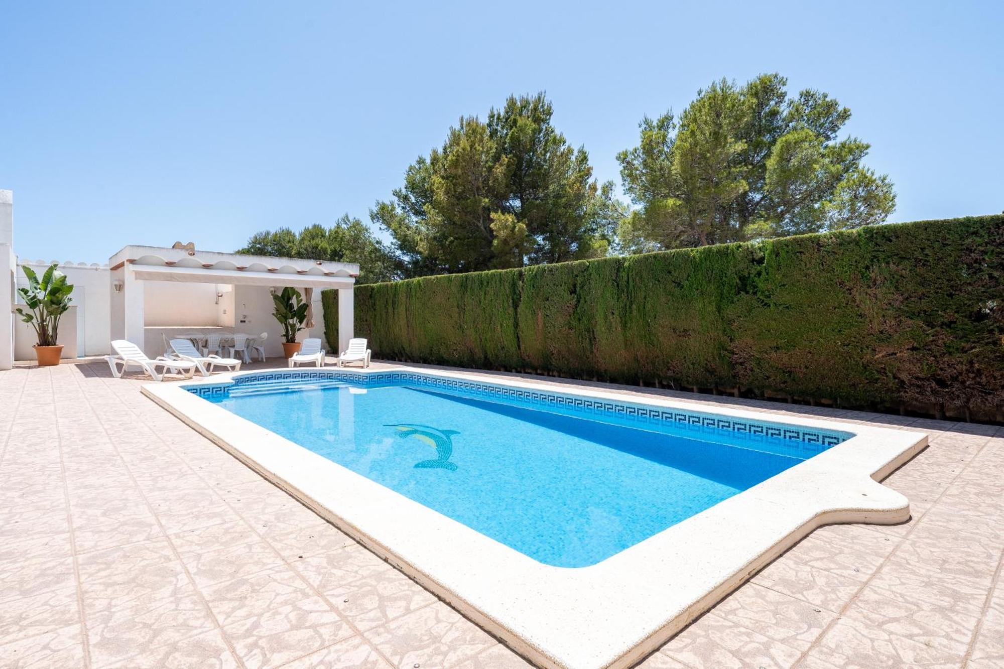 Exclusiva Villa Con Piscina Calafat Eksteriør bilde